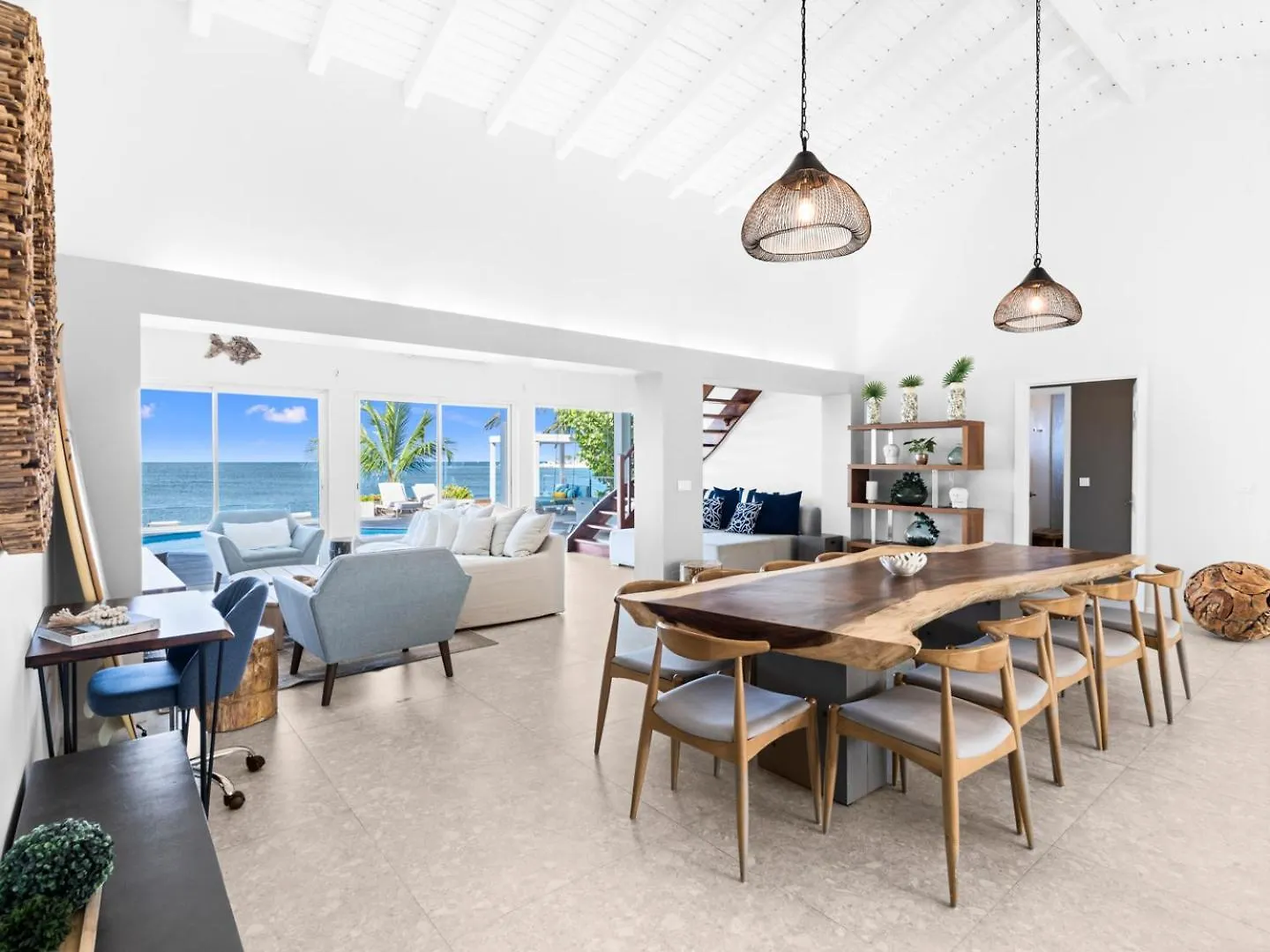 Surfsong Villa- Luxury Water Front Villa For 12 Maho Saint-Martin